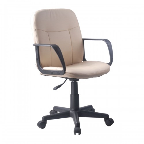 Καρέκλα Γραφείου ABA Μπεζ PVC 53x49x85-97cm