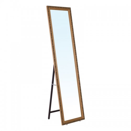 Mirror Καθρέπτης Δαπέδου/τοίχου 40X148 Γύψινος, Gold Brown Ε7186,1