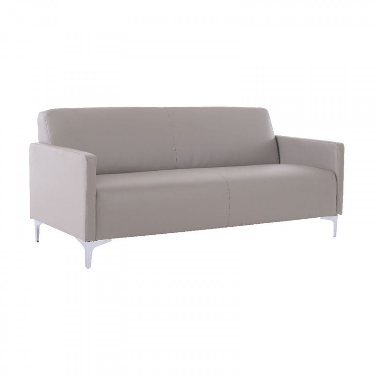 Style Καναπές K/d 3-Θέσιος Pu Sand-Grey