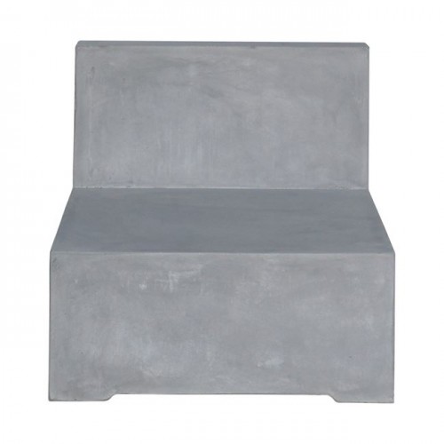 Concrete Καρέκλα Cement Grey 68X83X65Cm
