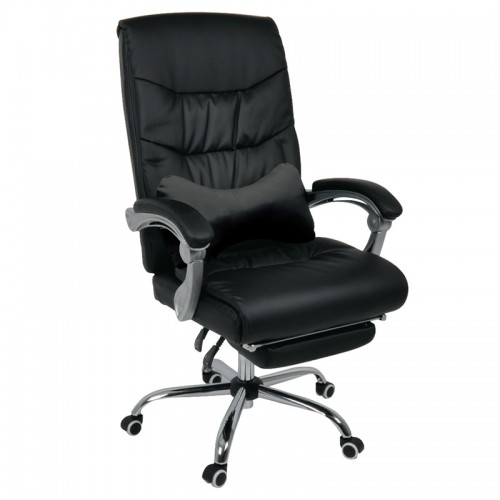Πολυθρόνα γραφείου διευθυντή Relax BF9650 με επένδυση από μαύρο PU
