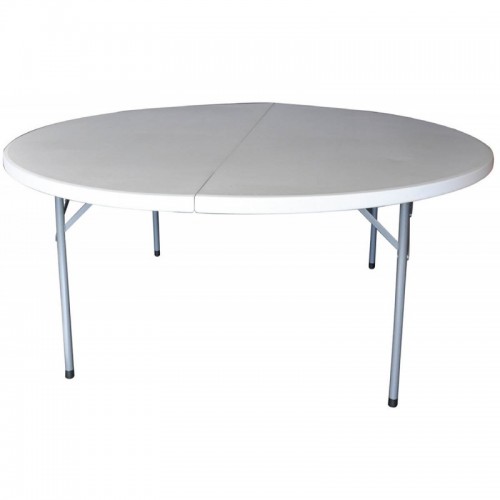 Τραπέζι πτυσσόμενο Blow-R με επιφάνεια από HDPE Ø153x74εκ. ΕΟ174,1