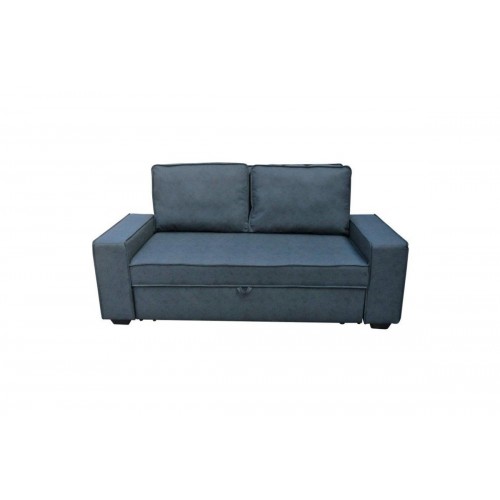 Καναπές-κρεβάτι ALISON τριθέσιος υφασμάτινος σε χρώμα ανθρακί Ε996,2