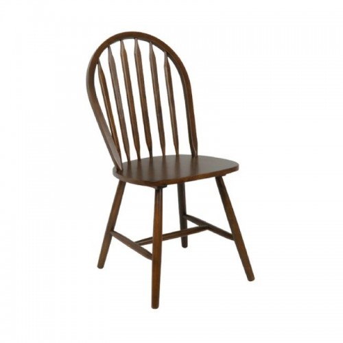 SALLY Καρέκλα Καρυδί Ε7080 Woodwell (Σετ 4τμχ)